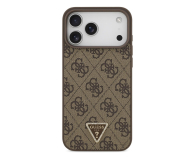 Guess Leather 4G Triangle Strass MagSafe do iPhone 17 Pro Max - 1365561 - zdjęcie 2